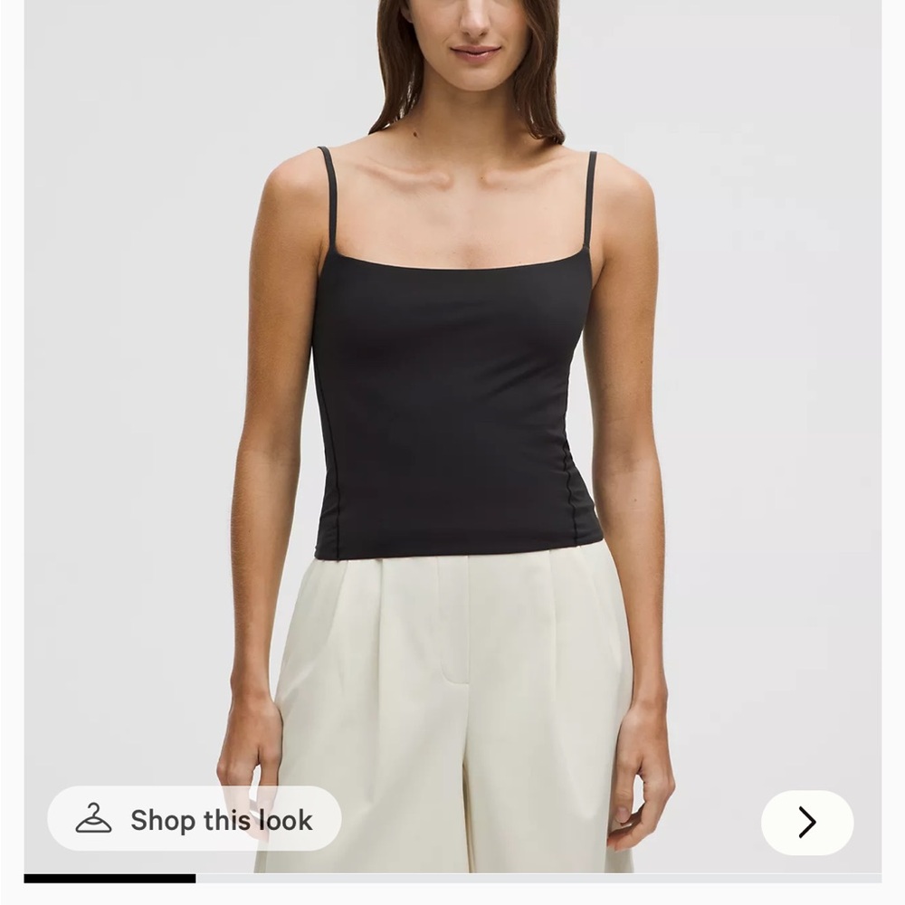 lululemon athletica Black Camisole